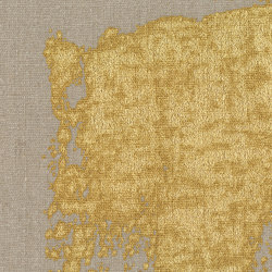 Lin Plâtré | De l'or en plaques RM 1047 92 | Carta parati / tappezzeria | Elitis