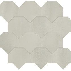 Vulcanica | Argento Tessere Scaglie 43,9x49,3 | Ceramic flooring | Marca Corona