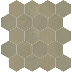 Vulcanica | Platino Tessere Esa 31x30,3 | Ceramic flooring | Marca Corona