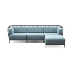Cannolè sofa | 1081+1082+1083+1084 | Sofa-chaise longue configurations | EMU Group