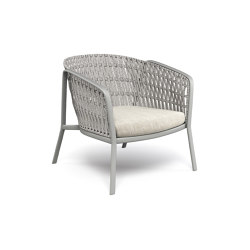 Carousel Alu-flat rope lounge chair |1218 | Poltrone | EMU Group