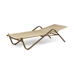 Holly Stackable sunbed with hidden wheels | 195 | Sun loungers | EMU Group