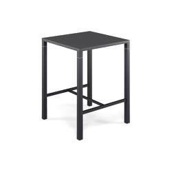 Nova 2/4 seats square counter table I 891 | Tables hautes | EMU Group