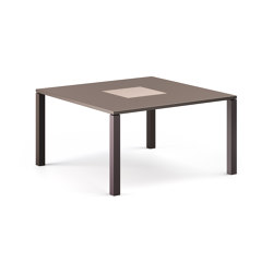 Quadro 8 seats square table | 1038+1039