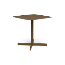 Shine 2/4 seats HPL top square table | 254+256 | Mesas comedor | EMU Group