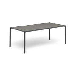 Terramare 8 seats stoneware top rectangular table I 725 | Tables de repas | EMU Group
