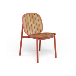 Twins Alu-teak chair | 6040 | Sillas | EMU Group