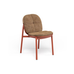 Twins Alu-teak chair | 6040 | stackable | EMU Group