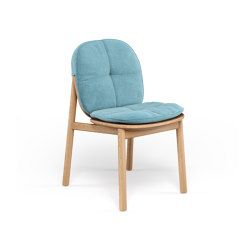 Twins Teak chair | 6051 | stackable | EMU Group