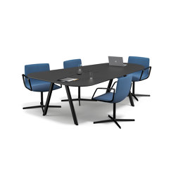 Slide V-shaped meeting table | Contract tables | RENZ