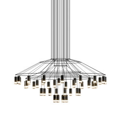 Wireflow Chandelier 0376 Hanging lamp | Chandeliers | Vibia