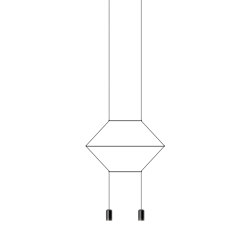 Wireflow Lineal 0320 Hanging lamp | Chandeliers | Vibia