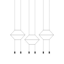 Wireflow Lineal 0325 Hanging lamp | Chandeliers | Vibia
