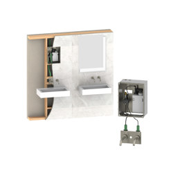 Recessed Mounting Duo | Robinetterie pour lavabo | Stern Engineering