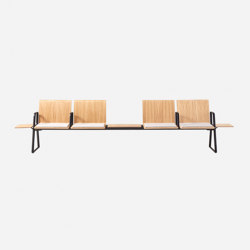 Lin Wood | Beam seating | Inclass