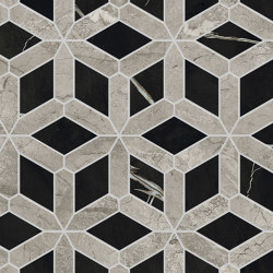 Marvel Meraviglia Silver Majestic Diamond Lapp. | Extra large size tiles | Atlas Concorde