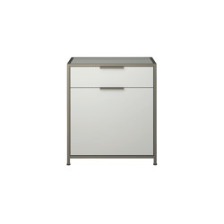 Dita | Filing Cabinet For Hanging Files - 2 Drawers Lacquer - Colour To Order | Cabinets | Ligne Roset