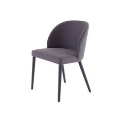 Giuliana | Chair Fabric-Anthracite | Sedie | Ligne Roset
