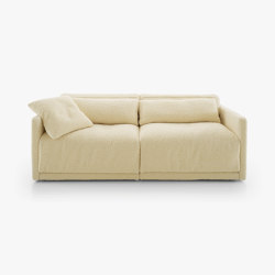Grand Angle | Small Sette With Slim Armrest Without Lumbar Cushion | Sofas | Ligne Roset