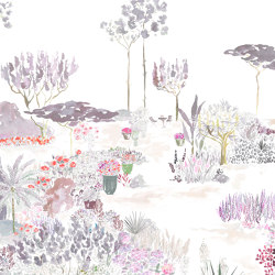 Jardin de France Gris Rose | Revêtements muraux / papiers peint | ISIDORE LEROY