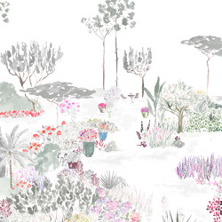 Jardin de France Gris Vert | Revêtements muraux / papiers peint | ISIDORE LEROY