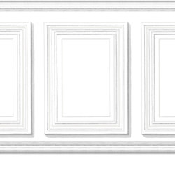 Wainscoting Auguste Blanc | Wall coverings / wallpapers | ISIDORE LEROY