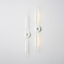 Reed Wall Light matt-white powdercoat | Lámparas de pared | Tom Kirk Lighting