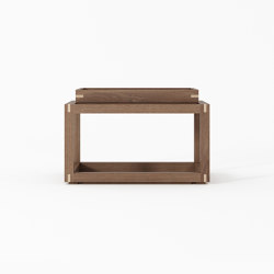 Up & Down COFFEE TABLE TYPE 1 WITH SINGLE TRAY | closed base | Karpenter
