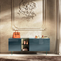 36e8 Glass Dresser - 2138 | Cabinets | LAGO