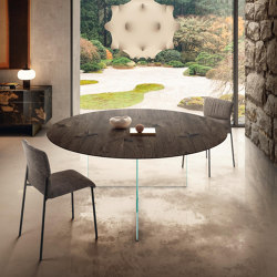 Air Slim Round Table - 2260W | Dining tables | LAGO