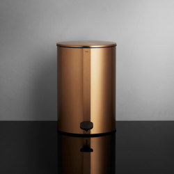 Reframe Collection | Pedal bin - Copper | Poubelles de salle de bain | Unidrain