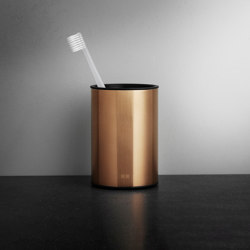 Reframe Collection | Toothbrush holder - Copper | Toothbrush holders | Unidrain