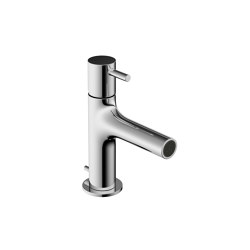 Single-lever bidet mixer with chrome-plated drain | Bathroom taps | Vigour