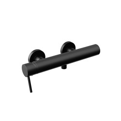 Single-lever SM shower mixer without shower set matt black | Grifería para duchas | Vigour