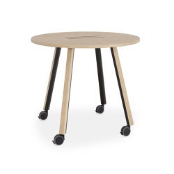 ORI round high wheels | Standing tables | lapalma