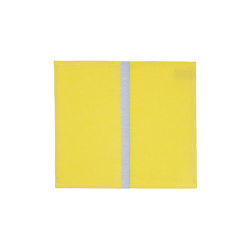 Equipe | Napkin (2 pieces), yellow / white | Accessoires de table | Magazin®