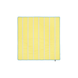 Equipe | Tablecloth, square, yellow / white | Complementi tavola | Magazin®