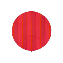 Equipe | Tablecloth, round, red / light red | Accessoires de table | Magazin®