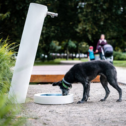 Fred | Drinking fountain with a dog drinking bowl | Fountains | VPI Concrete