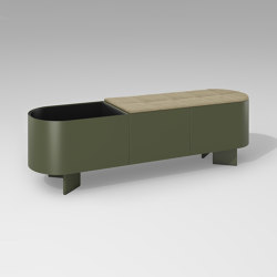 Croma planter bench | Benches | Systemtronic