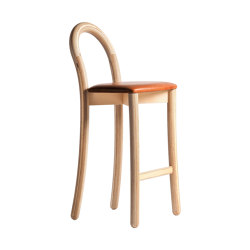 Goma Bar Chair | open base | Made by Choice