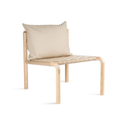 Kaski Lounge chair, Narrow | open base | Made by Choice