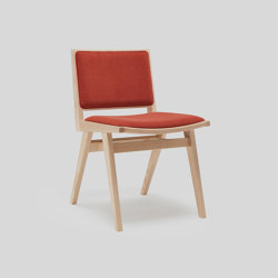 dorothea upholstered back and seat | open base | LIVONI 1895