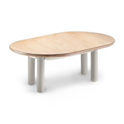 Kai rectangle dinner table | Tabletop oval | Mambo Unlimited Ideas