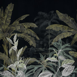 OLEA VERT FONCE | Pattern plants / flowers | Casamance