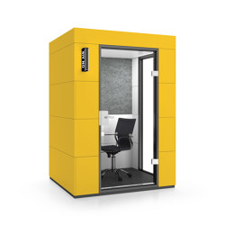 Work Unit | Yellow | Office Pods | OFFICEBRICKS