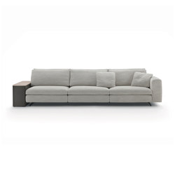 Leenus Sofa - Linear Version with standard armrests | Canapés | ARFLEX