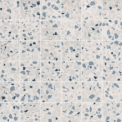Glim Gemme Azzurro Macromosaico Matt 30X30 | Ceramic tiles | Fap Ceramiche