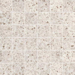 Glim Gemme Bianco Macromosaico Matt 30X30 | Ceramic tiles | Fap Ceramiche