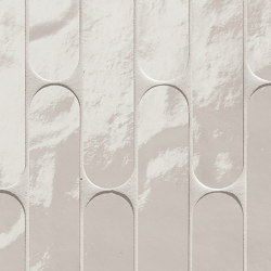Glim Ghiaccio Curve Mosaico Brillante 29X29,5 | Ceramic tiles | Fap Ceramiche